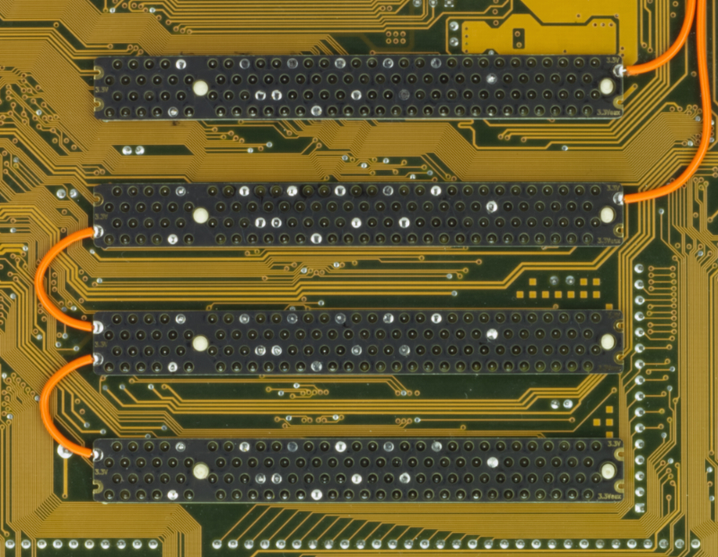 K6XV3+ with 3.3V PCI Mod installed